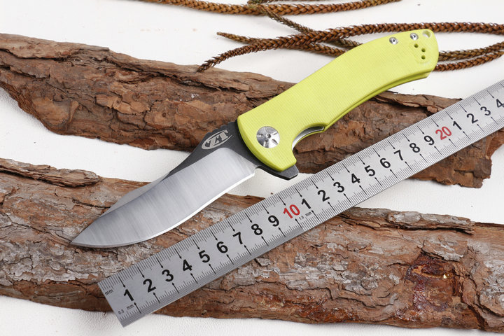ZT0920 Zero Tolerance  two colors fast opening bearing folding knife UD405157